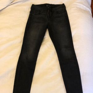 Mother black skinny jeans